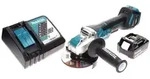 Makita DGA 519 RG1 Akku Winkelschleifer 18 V 125 mm Brushless X-Lock + 1x Akku...