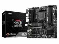 MSI B550M PRO-VDH - Motherboard - micro ATX - Socket AM4 - AMD B550 - USB-C Gen1