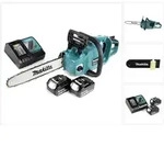 Makita DUC 353 RG2 Akku Kettens&auml;ge 36V ( 2x18V ) Brushless 35 cm + 2 x 6,0 Ah...