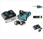 Makita DUC 353 PG2 Akku Kettens&auml;ge 36V ( 2x18V ) Brushless 35 cm + 2x 6,0 Ah...