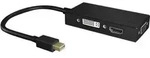 ICY BOX Monitor Adapter [1x Mini-DisplayPort Stecker - 1x DVI, VGA-Buchse,