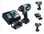 "Makita DTW 700 RT1 Akku Schlagschrauber 18 V 700 Nm 1/2" XPT Brushless + 1x...