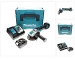 Makita DGA 519 RG1J Akku Winkelschleifer 18 V 125 mm Brushless X-Lock + 1x Akku...