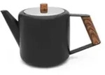 Bredemeijer Group Teekanne Boston 1.1l schwarz matt Holzoptik 111004