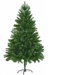vidaXL K&uuml;nstlicher Weihnachtsbaum Naturgetreue Nadeln 210 cm Gr&uuml;n