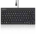 Perixx 11607, Kabelgebunden, USB, Membran Key Switch, QWERTY, LED, Schwarz