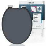 MDF WC-Sitz SPIRIT ANTHRAZIT, mit Absenkautomatik