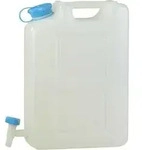 Wasserkanister 22 l HD-PE natur B350xT165xH495 mm