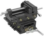 vidaXL Maschinenschraubstock Kreuztisch Handbetrieb 78 mm