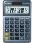 CASIO Tischrechner MS-120EM Batterie silber/grau
