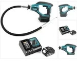 Makita DVR 450 RM1 Akku Betonverdichter 18V 1,2m + 1x Akku 4,0 Ah + Ladeger&auml;t