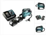 Makita DMP 180 RG Akku Kompressor 18 V 8,3 bar + 2x Akku 6,0 Ah + Ladeger&auml;t