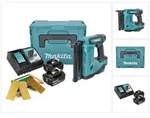 Makita DBN 500 RTJ Akku Stauchkopfnagler 18 V 15-50 mm + 2x Akku 5,0 Ah +...