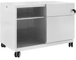 Rollschrank Note Caddy Schubladen rechts Rollschrank Note HxBxT 563x800x490mm