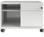 Rollschrank Note Caddy Schubladen rechts Rollschrank Note HxBxT 563x800x490mm