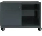 Rollschrank Note Caddy Schubladen links Rollschrank Note HxBxT 563x800x490mm