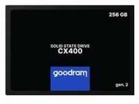 "Goodram CX400 gen.2, 256 GB, 2.5", 550 MB/s, 6 Gbit/s"