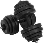 vidaXL Kurzhanteln 2x15 kg