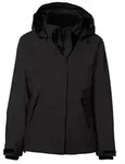 HAKRO Damen Activejacke Aspen schwarz, 3XL