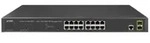 PLANET GS-4210-16T2S - Switch - managed - 16 x 10/100/1000 + 2 x SFP
