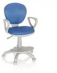 Kinderstuhl Kinderschreibtischstuhl KID COLOUR G1 Stoff blau hjh OFFICE