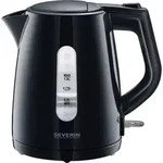 Severin WK 3410 Wasserkocher Schwarz Fassungsverm&ouml;gen: 1l