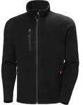 Jacke Oxford, Fleece, Gr. XL, schwarz