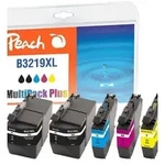 Peach Spar Pack Plus Tintenpatronen, kompatibel zu Brother LC-3219XL, Kompatibel,