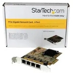 StarTech.com 4 Port PCIe Gigabit Netzwerkkarte