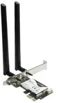 Inter-Tech DMG-35 - Netzwerkadapter - PCIe Low-Profile - 802.11ac, Bluetooth 5.0,