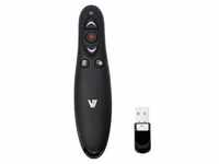V7 Professional Wireless Presenter - Präsentations-Fernsteuerung - 5 Tasten - HF