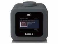 Der hippe Lenco CR-620 DAB+ Radiowecker hat unterschiedliche, praktische Funktionen.
