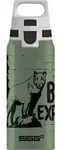 Vedes SIGG BRAVE MOUNTAIN 0.6L Trinkflasche ALU mit WMB ONE TOP, BPA frei, Auslaufs