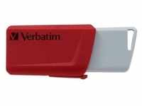 Verbatim Store 'n' Click - USB-Flash-Laufwerk - 32 GB - USB 3.2 Gen 1 - Blau, Ro