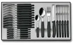 Victorinox 6.7833.24, Messerkasten/Besteck-Set, Polypropylen, Edelstahl, Schwarz,