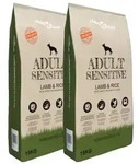 vidaXL Trockenfutter f&uuml;r Hunde Adult Sensitive Lamb & Rice 2 Stk 30 kg