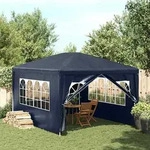 vidaXL Partyzelt 3x4 m Blau
