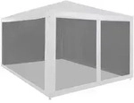 vidaXL Partyzelt mit 4 Mesh-Seitenw&auml;nden 4 x 3 m