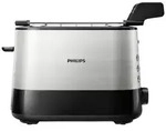 Philips Home HD2639/90 Toaster Silber, Schwarz