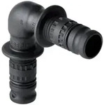 Geberit Winkel Mepla 90 Grad, DN 32, 40mm, PVDF, Schwarz, 625271005