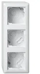 Gira AP-Geh&auml;use 3f + Rahmen 106303