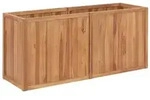 vidaXL Garten-Hochbeet 150 x 50 x 70 cm Massivholz Teak