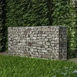 vidaXL Gabionenkorb Stahl 200&times;50&times;100 cm