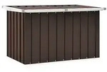 vidaXL Gartenbox Braun 109x67x65 cm