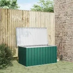 vidaXL Gartenbox Gr&uuml;n 129x67x65 cm