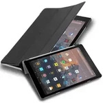 Cadorabo Schutzh&uuml;lle f&uuml;r Kindle FIRE HD 10 2017 (7. Gen.) Tablet H&uuml;lle in Schwarz