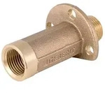 "Geberit Anschluss gerade mit Au&szlig;engewinde MF 1/2", RMF Rp L 5,7cm, Rotguss