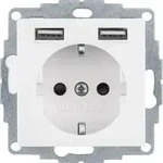 Berker Steckdose SCHUKO/USB 48031909