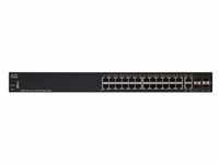 Cisco 250 Series SF250-24P - Switch - Smart - 24 x 10/100 (PoE+)