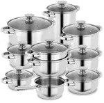 KOPF Topfset Janina (19-teilig, aus Edelstahl, Induktion)